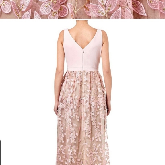 ADRIANNA PAPELL Embellished Tulle Dress - Picture 4 of 9